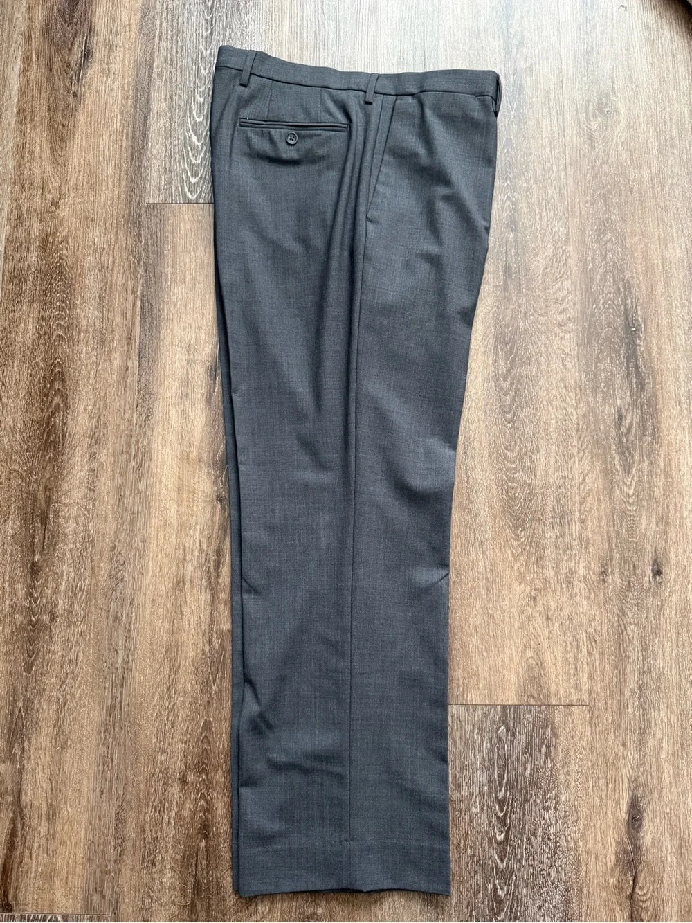 Banana Republic Men’s Gray Wool Blend Classic Fit Dress Pants 36x30 NWT